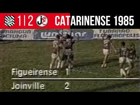 🔴 FIGUEIRENSE 1 X 2 JOINVILLE | HEXAGONAL CATARINENSE 1985 | ESTÁDIO ORLANDO SCARPELLI | FLORIPA