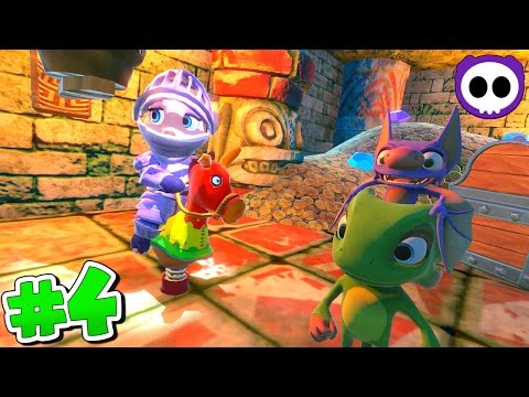 HIDDEN TREASURE!! ✪ Scythe Plays Yooka Laylee #04