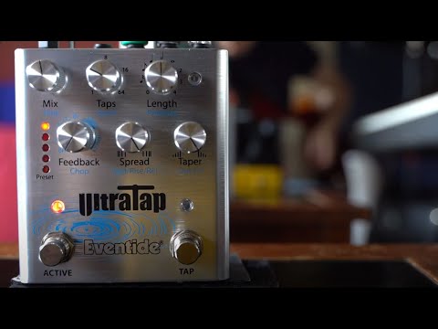Eventide UltraTap Delay Pedal | Stereo Demo