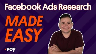 Facebook Ads Research Made Easy | ft. Eric Philippou