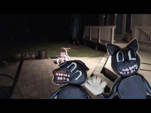 Cartoon Cat & Cartoon Dog ➤ Trevor Henderson ➤ Polymer Clay