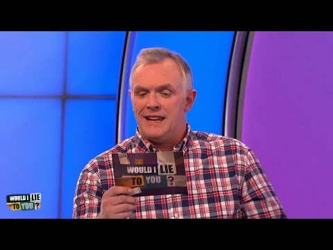 Did Greg Davies butter his legs to squeeze into leather trousers? - Would I Lie to You? [HD][CC]