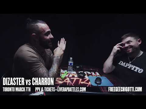 DIZASTER TALKS HEAVY vs CHARRON