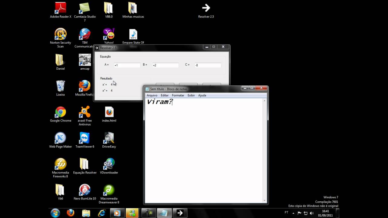 Watch Now Calculadora de Equações do 2º Grau.mp4 Calculadora de Equações do 2º Grau.mp4