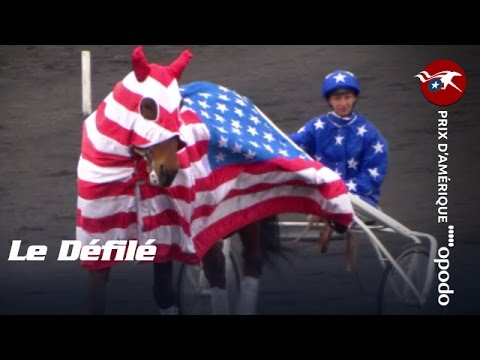 Le défilé des partants du Prix d’Amérique Opodo 2016