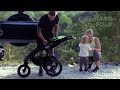 Vežimėlis Baby Jogger Summit X3, juodas (Midnight Juodas)