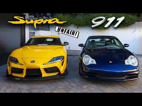 Toyota Supra vs Porsche 911: Unfair Comparison!