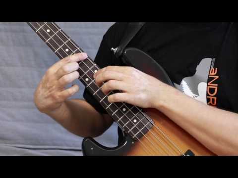 aNDREmu Bass Course No.1  - Tapping Exercise 1