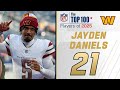 21 Jayden Daniels QB Commanders Top 100 Players Of 2025