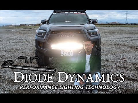 DIODE DYNAMICS HIDDEN BUMPER LIGHT BAR INSTALL ON MY TACOMA | 2016+ TACOMAS