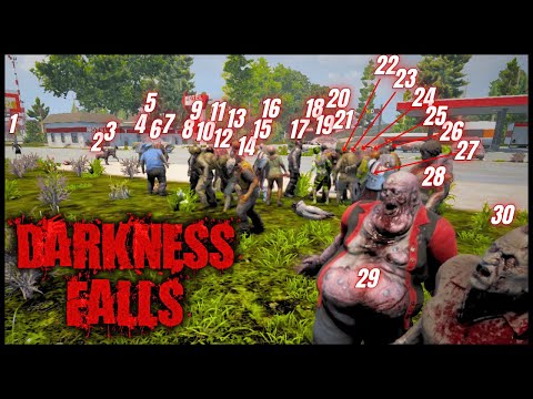 Wandering Hordes are BS in Darkness Falls INSANE Nightmare, Permadeath. (7 Days to Die)