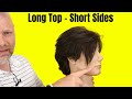 How To Have Longer Hair On Top And Shorter On Sides Without An Undercut TheSalonGuy