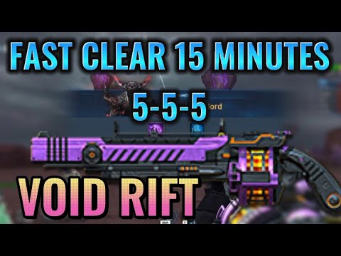 Crossfire PH 3.0 | VOID RIFT FAST CLEAR 15 MINUTES 5-5-5 STAMP HUNT & JEWEL HOLY SHOTGUN ROBOTIC