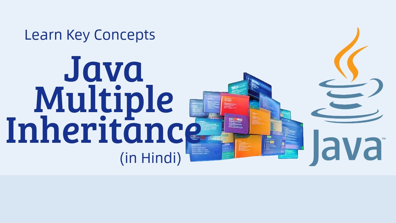 Java Multiple Inheritance Explained in Hindi | What is Multiple Inheritance in Java? | 2025