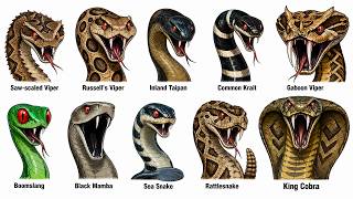Every Deadliest Snake Explained in 9 Minutes