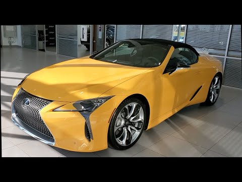 2021 Lexus LC 500 Convertible Review of Features and Walk Around