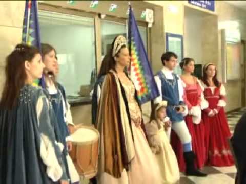 ONDA TG 23.07.2013 - LA GIOSTRA CAVALLERESCA INCONTRA TRENITALIA