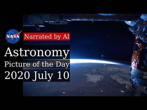 APOD: 2020-07-10 - Comet NEOWISE from the ISS (Narrated by Brian)