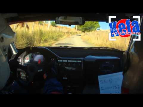 12° RALLY DI CALTANISSETTA S. Farina - E. Catania Peugeot 106 N2 CRASH