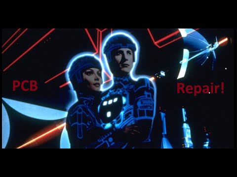 1982 Bally\Midway Tron Arcade PCB Repair   -    6\12\21