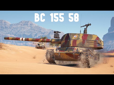 World of Tanks Bat.-Châtillon 155 58 - Tier X French Artillery