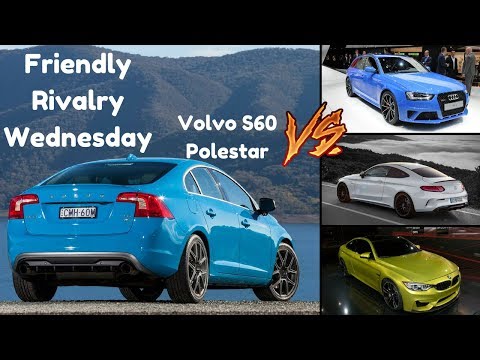 Friendly Rivalry | Volvo S60 Polestar VS BMW M4 VS Audi RS4 VS Mercedes C63 S | Forza Motorsport 7