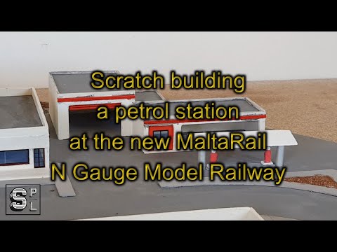 Scratch Building a Petrol Station | Ħal-Zuzzu Model Railway (Ep14)