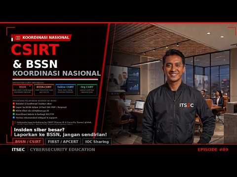Koordinasi dengan CSIRT & BSSN Nasional
