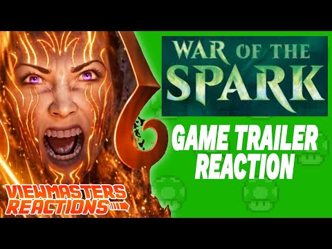 MAGIC THE GATHERING: WAR OF THE SPARK TRAILER REACTION