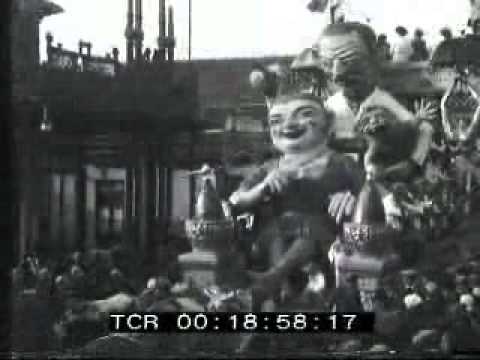 Il carnevale di Viareggio nel 1929