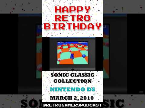 Retro Birthday: Sonic Classics Collection