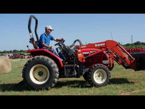 Demo Video of Branson 3510i Tractor with Loader, 4x4