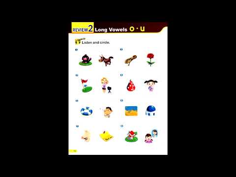 page 72 smart phonics 3 review 2  long vowels o   u  #smartphonics3