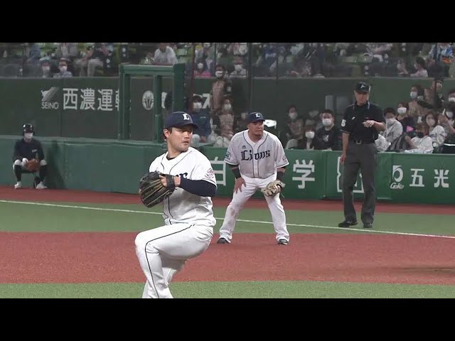 【7回表】ライオンズ・松本 7回1失点の好投でマウンドを降りる!! 2021/5/22 L-F