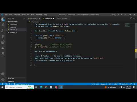 Javascript Default Parameters Explained Best Practices Examples