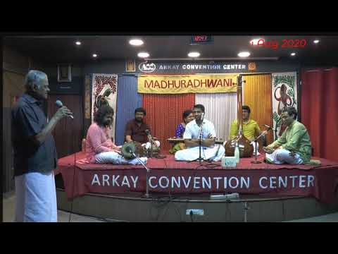 Madhuradhwani Palghat Ramprasad Vocal