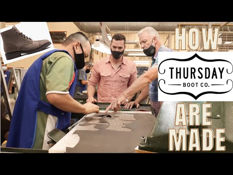 How Thursday Boots Are Made (Factory Trip!)