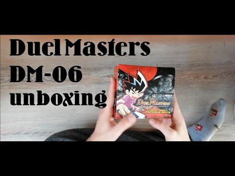 Duel Masters DM-06 Booster Box Unboxing - original german cards