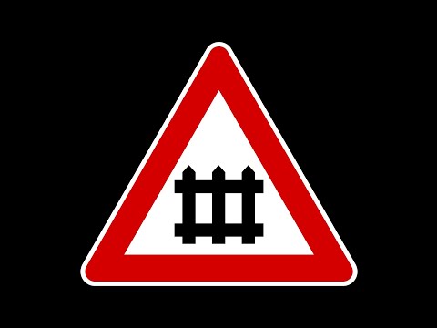 Kalim ne nivel me barriera. ( Sinjal Rreziku )