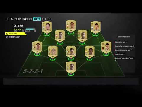 FIFA20 SBC / DCE BLACK FRIDAY - DCE FLASH pack jumbo premium or - SOLUTION PAS CHER