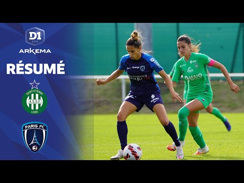 D1 Arkema, J5 : AS Saint-Etienne - Paris FC (1-3)