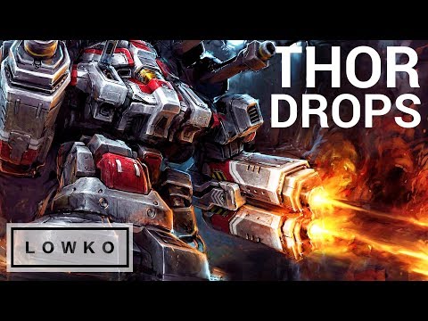 StarCraft 2: THOR DROP Shenanigans!