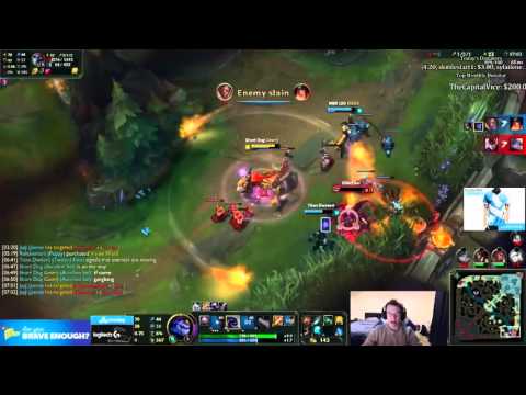 Meteos Aurelion Sol Jungle Gank / Play