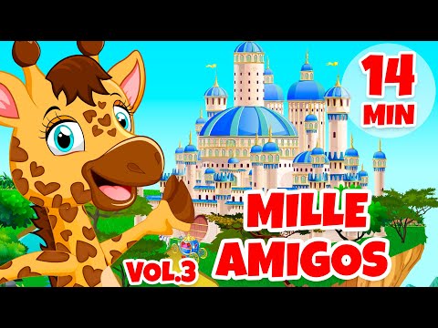 Mille Amigos Vol. 3 - Giramille 14 min | Desenho Animado Musical
