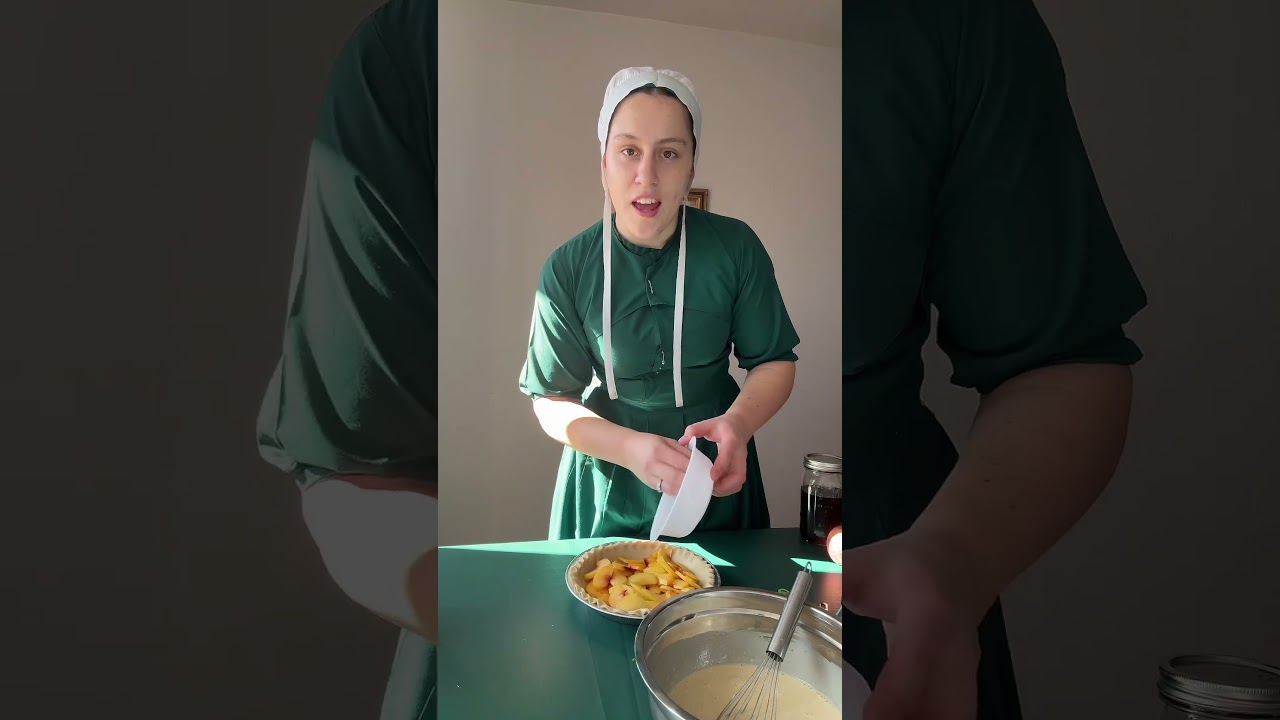 Peaches & Cream Pie | Read More Recipe Details in the Description