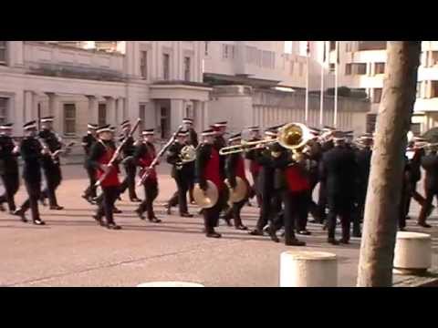 Band of The Coldstream Guards spring drills - March 2015