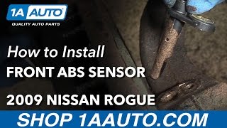 How to Replace Front ABS Sensor 07-13 Nissan Rogue