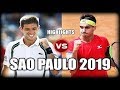 Lorenzo Sonego Vs Federico Delbonis - Highlights SAO PAULO 2019