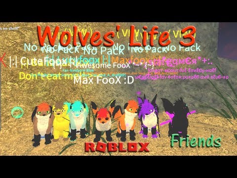 Roblox Wolves Life 3 Fake Maxfoox Hd смотреть - 