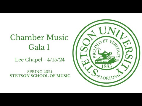 Chamber Music Gala 1 - Lee Chapel 4/15/24